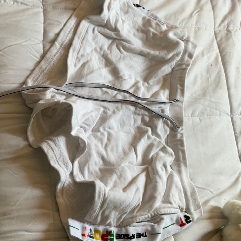 Size 8 Shorts. White.